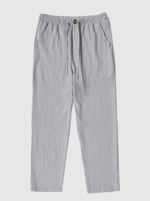 Coofandy Linen Style Yoga Pants With Pockets coofandystore Grey S 