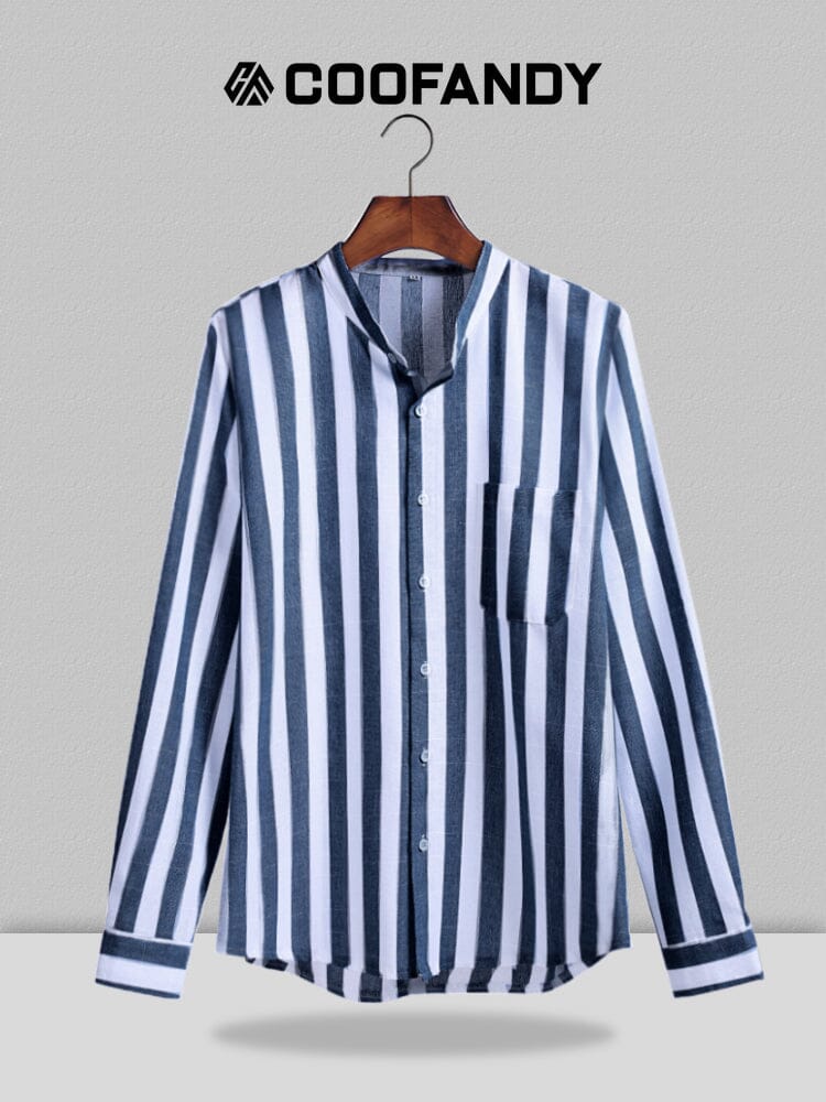 Coofandy Striped Cotton Shirt 4 Shirts coofandy 