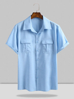 Coofandy Button Down Shirts coofandy Blue M 