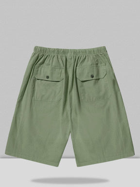 Coofandy Linen Style Multi-pocket Shorts Casual Pants coofandystore 