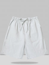 Coofandy Linen Style Multi-pocket Shorts Casual Pants coofandystore White S 