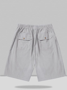 Coofandy Linen Style Multi-pocket Shorts Casual Pants coofandystore 