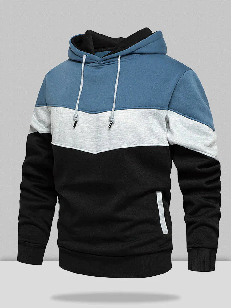 Multicolor camo hoodie jumper Hoodies coofandystore Blue-Black S 