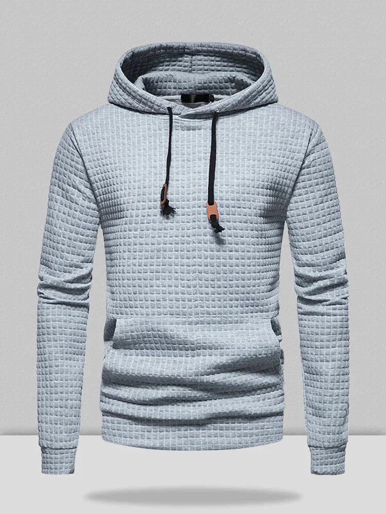 Coofandy pullover jacquard hoodie Hoodies coofandystore Light Grey S 