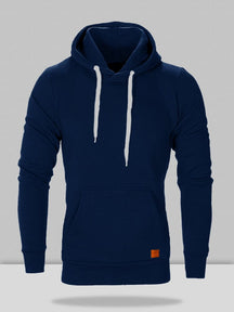 Solid color outdoor sport sweater jacket coofandystore Navy Blue S 