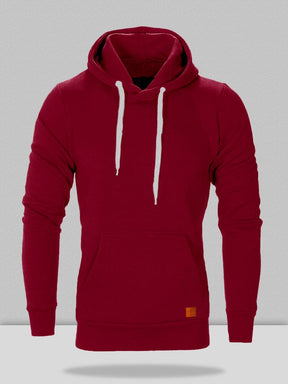 Solid color outdoor sport sweater jacket coofandystore Wine Red S 