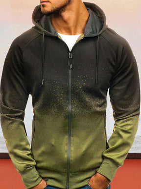 3D digital print hoodie with design coat Hoodies coofandystore Green M 