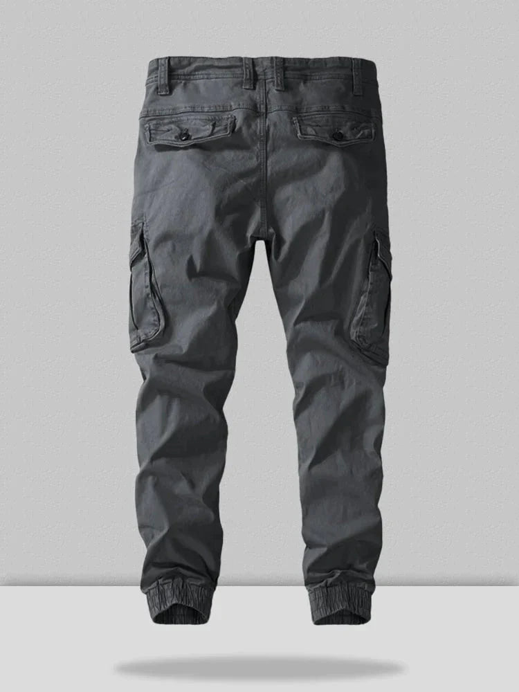 cotton style multi-pocket cargo pants