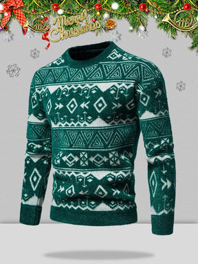 Christmas Long Sleeve Knitted Basic Sweater Sweaters coofandystore 