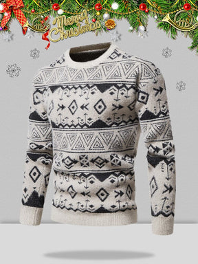 Christmas Long Sleeve Knitted Basic Sweater Sweaters coofandystore 