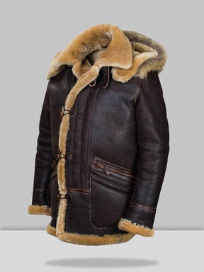 Thicken Warm Hooded Parka Fur Coat Coat coofandystore 