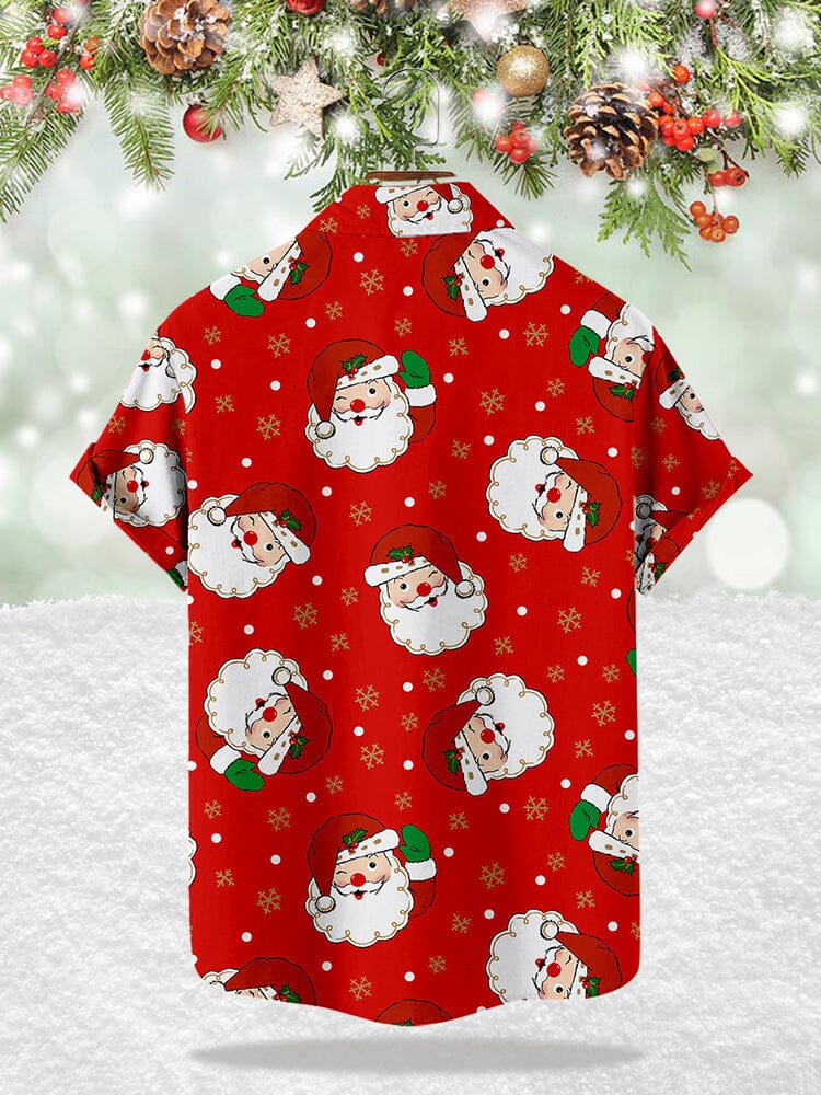 Christmas Style Santa Claus Shirt Shirts & Polos coofandystore 