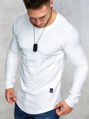Bamboo Cotton Casual T-Shirt T-Shirt coofandystore White S 