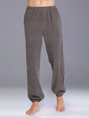 Casual Self-Heating Stretchy Fleece Pants Pants coofandystore Neutral Grey M 