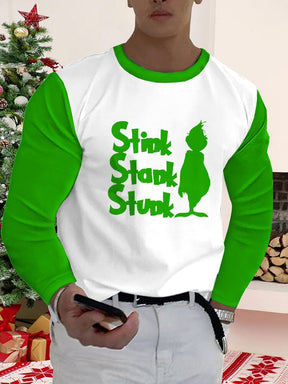 Christmas Style Words Graphic Shirt Shirts & Polos coofandystore Green S 