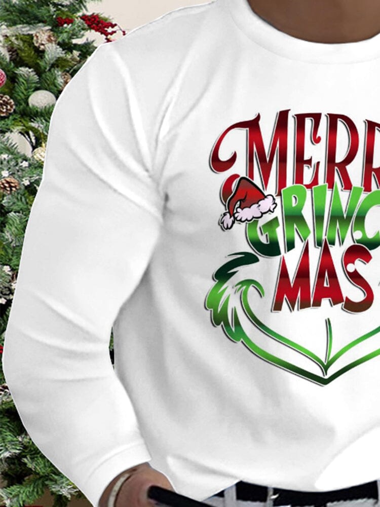 Christmas Word Long Sleeve Shirt Shirts & Polos coofandystore 