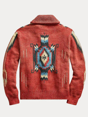 Vintage Graphic Sweater Coat Sweaters coofandystore 
