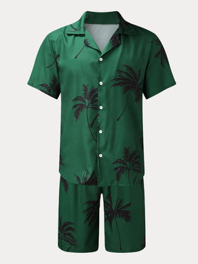 Hawaiian Graphic Beach T-shirt Sets