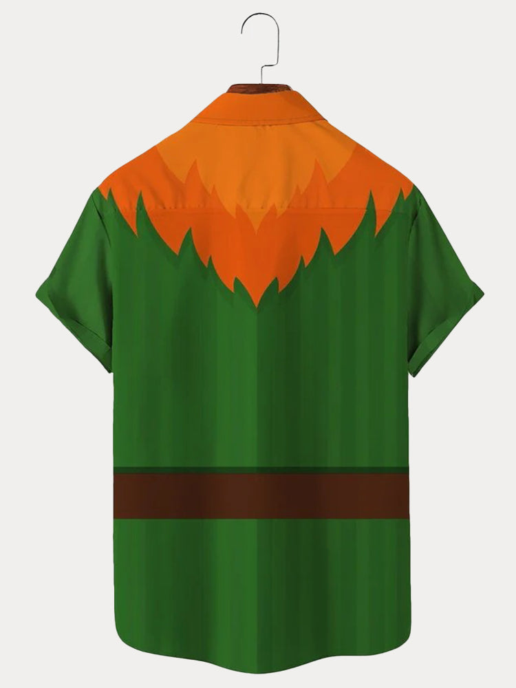 St. Patrick's Day Printed Casual Shirt