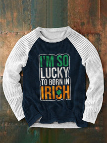 St. Patrick's Day Round Neck Casual Sweatshirt 6