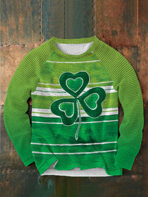 St. Patrick's Day Round Neck Casual Sweatshirt 7