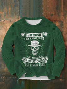 St. Patrick's Day Round Neck Casual Sweatshirt 2