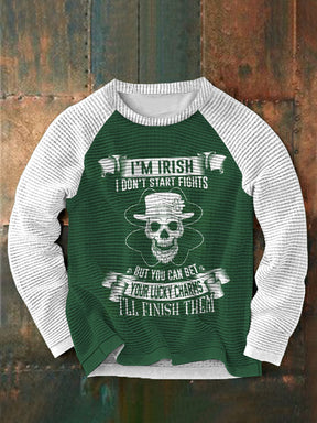 St. Patrick's Day Round Neck Casual Sweatshirt 2