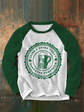 St. Patrick's Day Round Neck Casual Sweatshirt 1