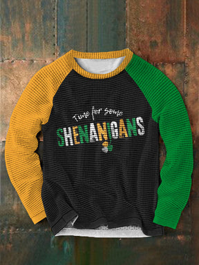 St. Patrick's Day Round Neck Casual Sweatshirt 3