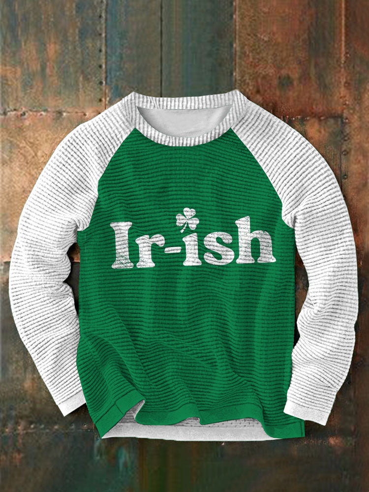 St. Patrick's Day Round Neck Casual Sweatshirt 4