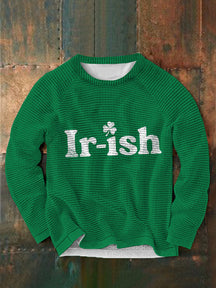 St. Patrick's Day Round Neck Casual Sweatshirt 4