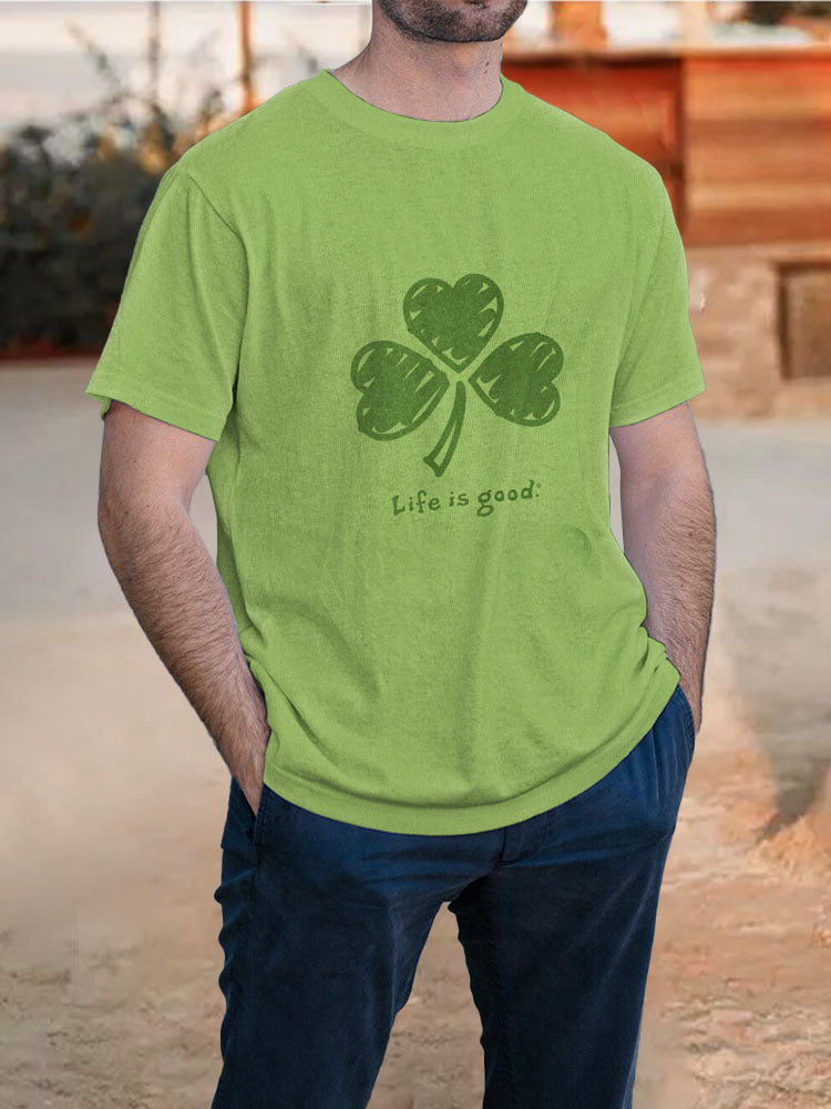 St. Patrick's Day Classic Trefoil Graphic T-shirt