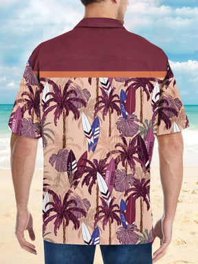 Hawaiian Coconut Tree Beach Shirt