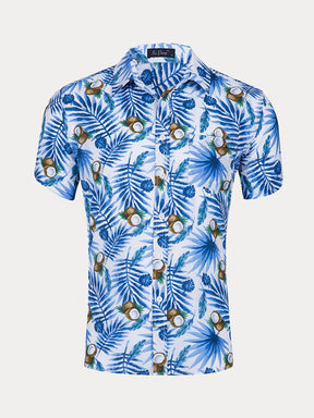 Stylish Hawaiian Printed Short Sleeve Shirt