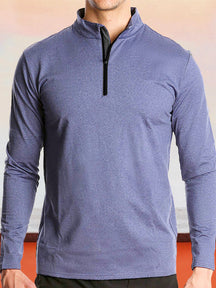 Breathable Quick-drying Half Zipper Sports Top