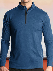 Breathable Quick-drying Half Zipper Sports Top