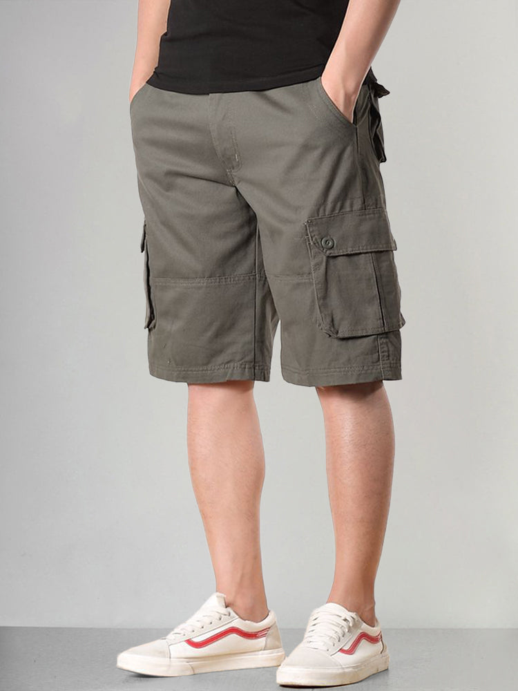 Large Pockets Beach Casual Shorts