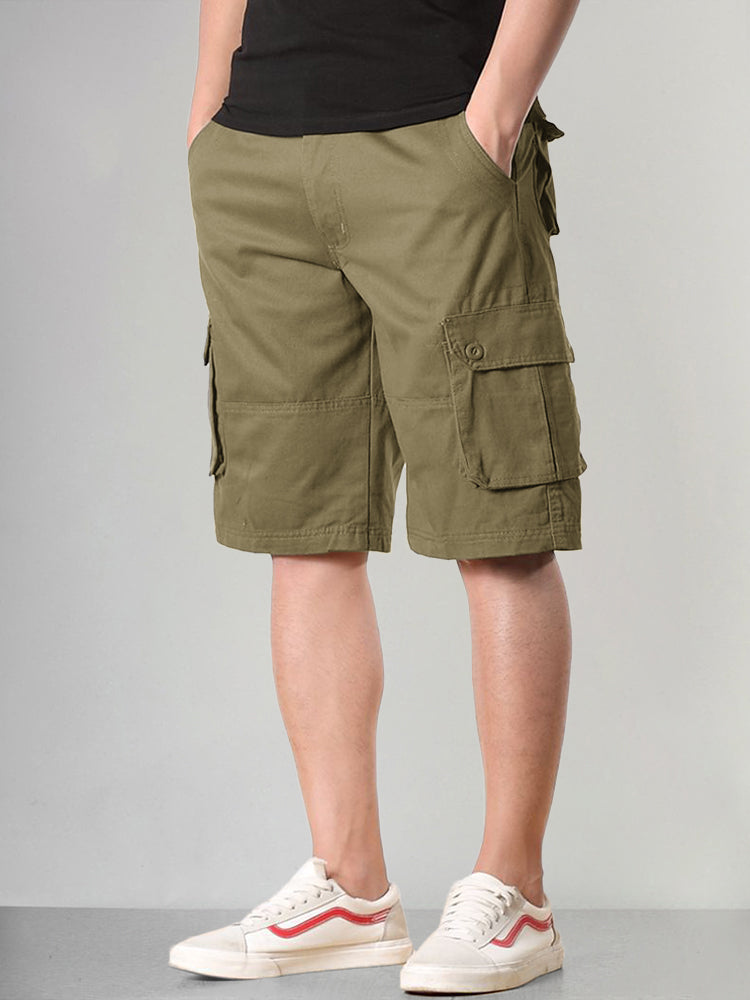 Large Pockets Beach Casual Shorts