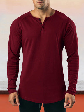 Classic Solid Round Neck T-shirt