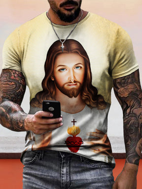Easter Short Sleeve Printed T-shirt