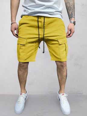 Casual Shorts With Pockets Shorts coofandystore Yellow S 