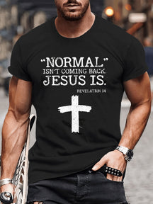 Easter Cross Graphic T-shirt