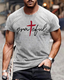 Easter Words Printed T-shirt