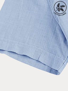 Soft Cotton Linen Loose Fit Button Shirt