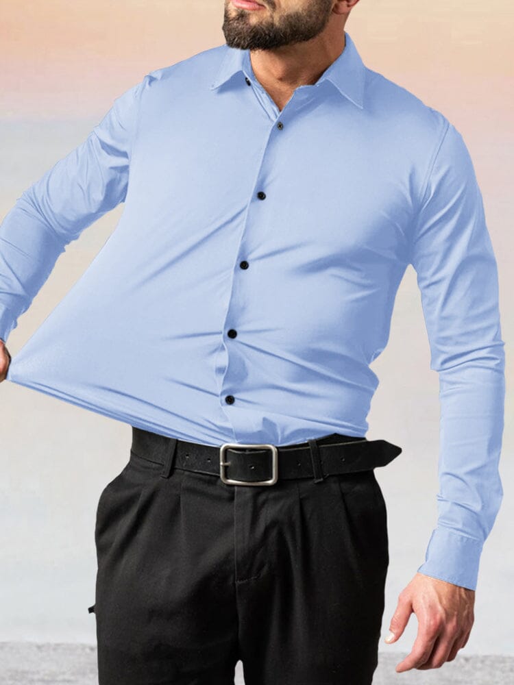 High Stretch Long Sleeve Shirt Shirts coofandystore 