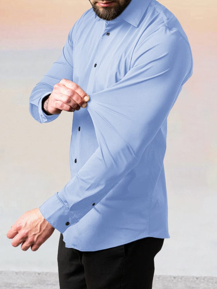 High Stretch Long Sleeve Shirt Shirts coofandystore 