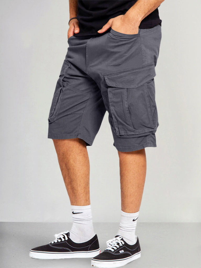 Loose Fit Outdoor Cargo Shorts