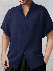 Casual Breathable Cotton Linen Shirt
