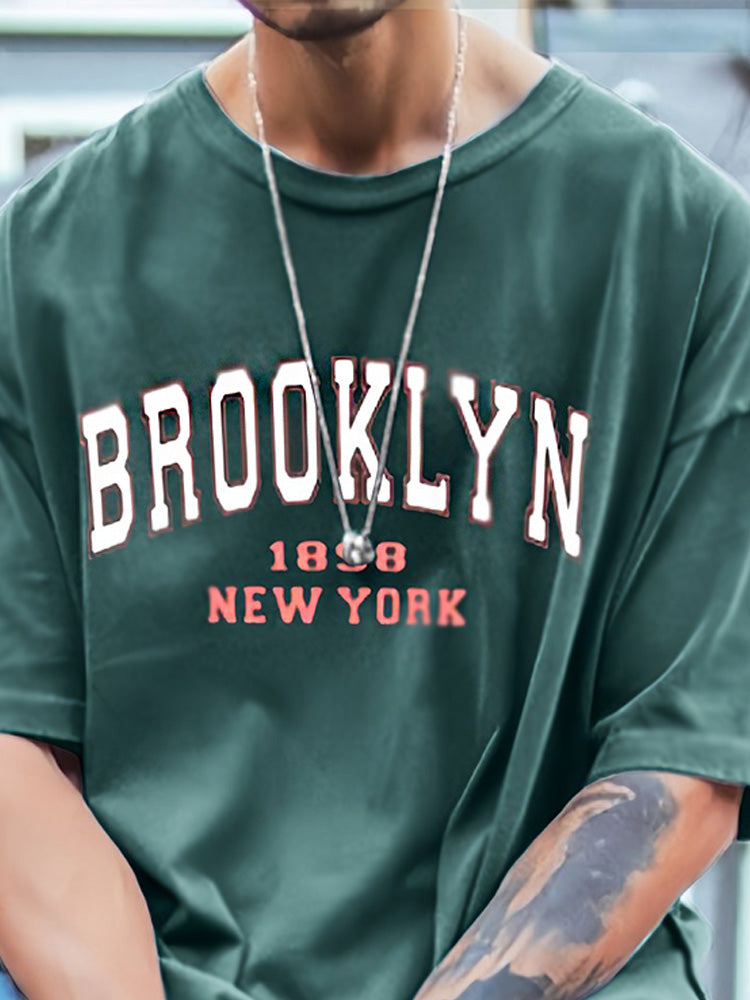 Loose Fit Brooklyn Graphic T-Shirt