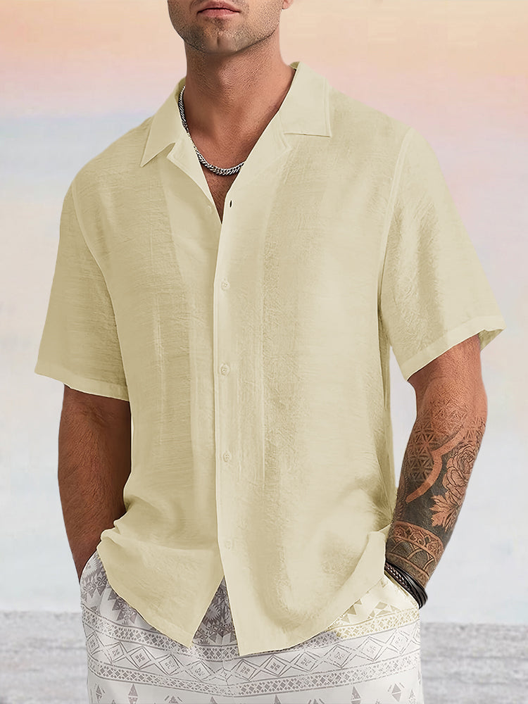 Cozy Cotton Linen Shirts